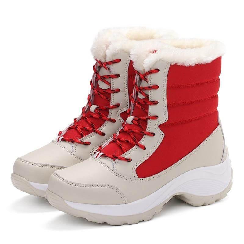 Thick Warm Waterproof Modern Winter Boots for Women - Image 6