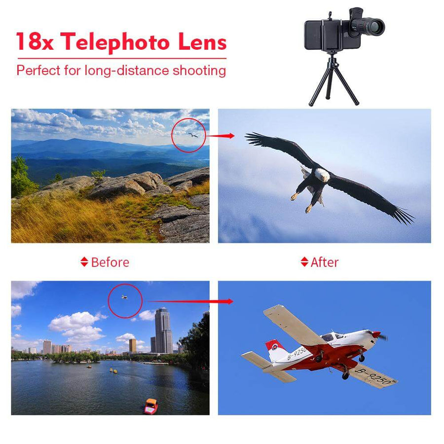 Universal 18x telephoto Zoom Phone Lens - Image 1