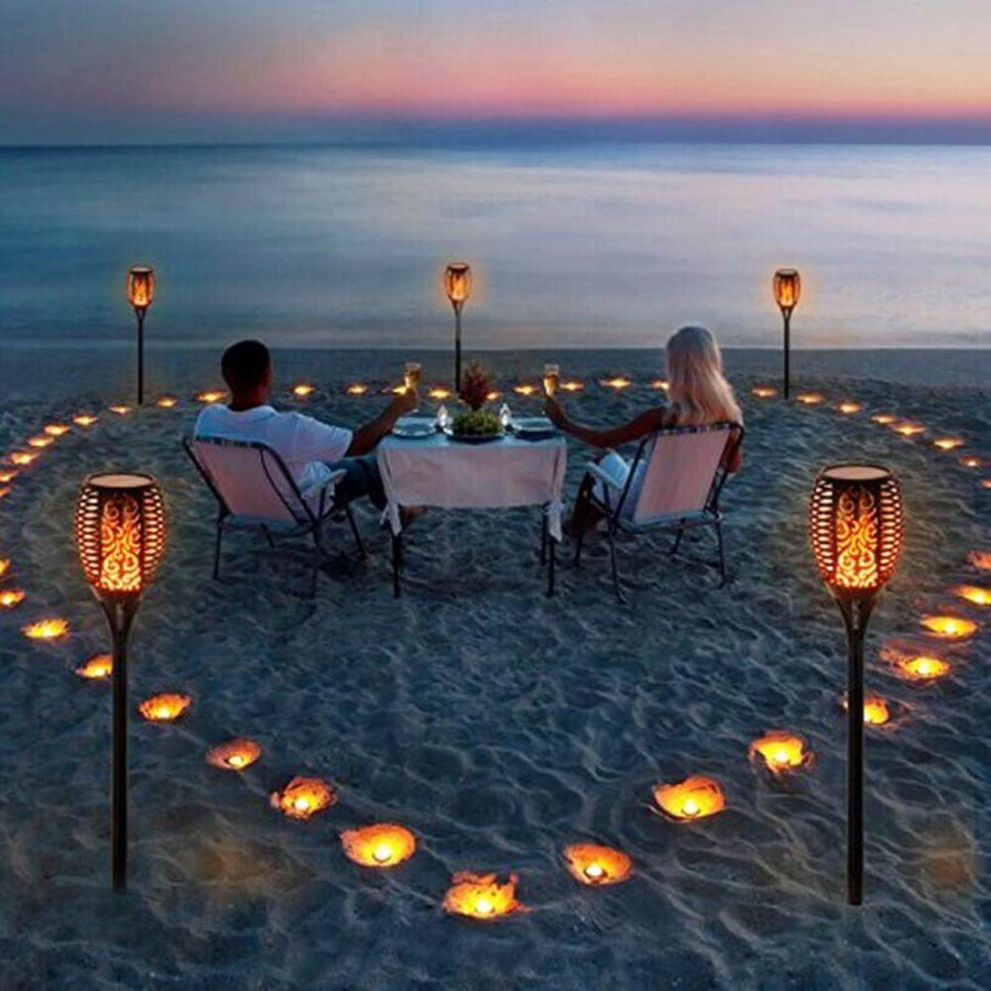LED Outdoor Flickering Dancing Flames Lights - Image 0