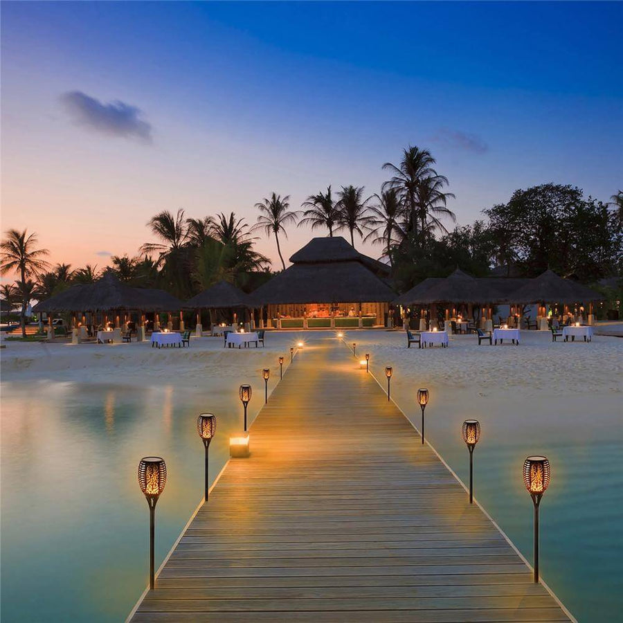 LED Outdoor Flickering Dancing Flames Lights - Image 2