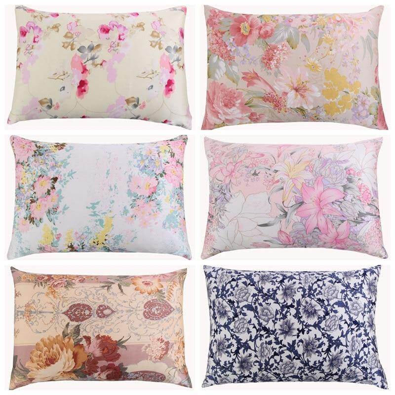 100% Nature Colorful Silk Colorful Pillowcases - Image 7