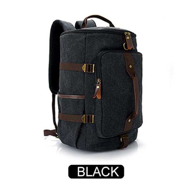 Large Capacity Vintage Shoulder Backpack - Image 1