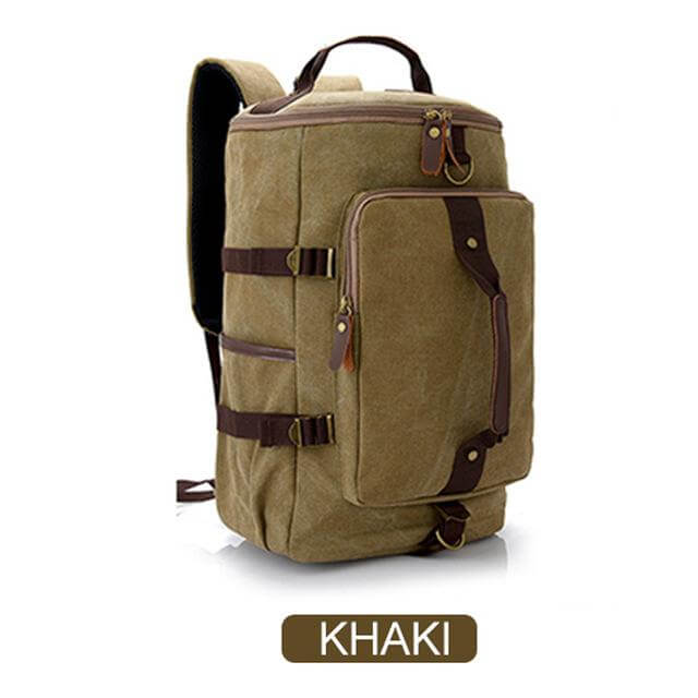 Large Capacity Vintage Shoulder Backpack - Image 3