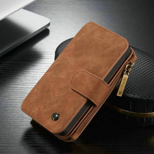Luxury Magnetic Leather Case for iPhone Models - Image 3