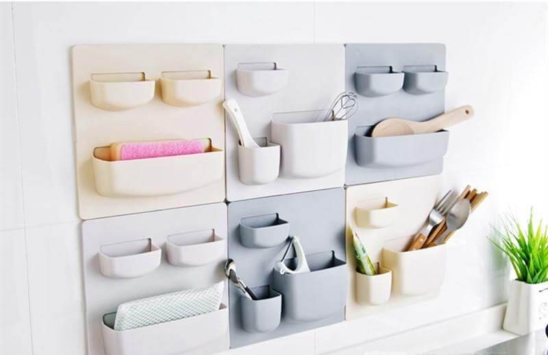 Home Storage Wall Suction Storage Rack - Image 7