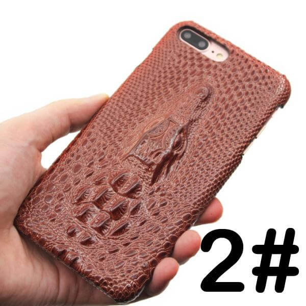 3D Crocodile Retro Hard Shell Cover Case for Iphone Models - Image 7
