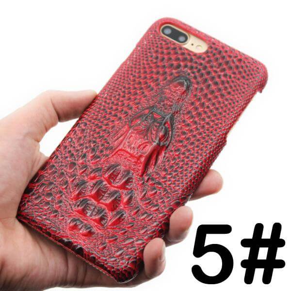 3D Crocodile Retro Hard Shell Cover Case for Iphone Models - Image 9