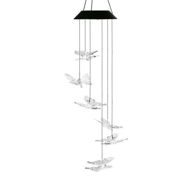Outdoor LED Solar Hummingbirds DrangFly Lamp - Image 2