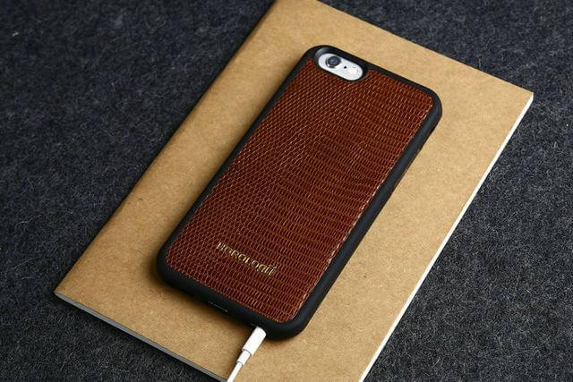 Luxury Lizard Skin Pattern Phone Case for iphone X and Other Models - Image 0