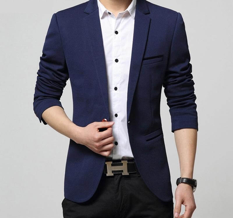 Business Casual Suit Men Blazers - Image 0