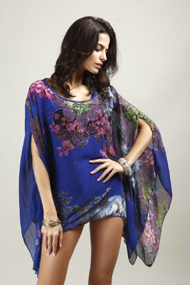 Bohemian Chiffon Vintage Blouse for Women - Image 4