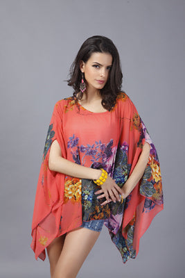 Bohemian Chiffon Vintage Blouse for Women - Image 2