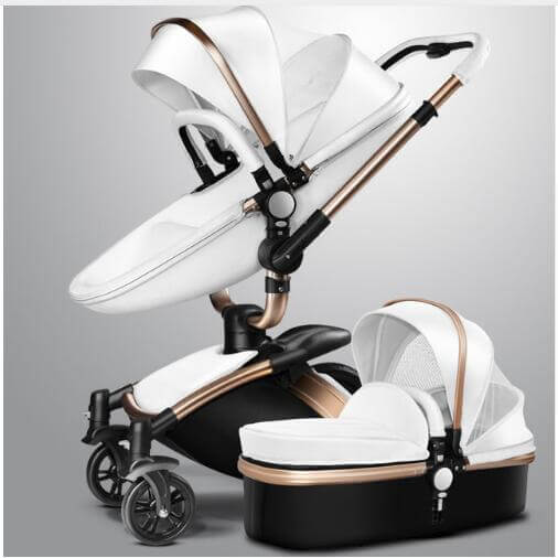 European Luxury Baby Stroller 2 and 3 pcs - Image 0