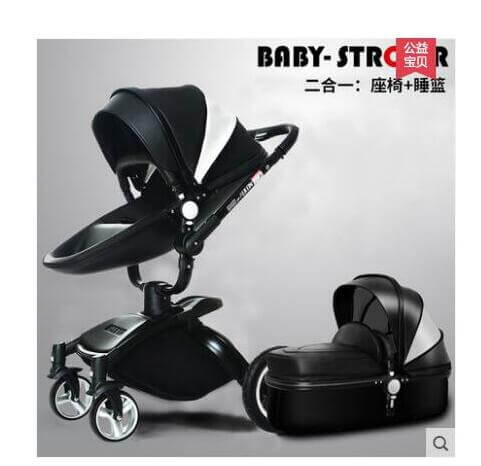 European Luxury Baby Stroller 2 and 3 pcs - Image 1