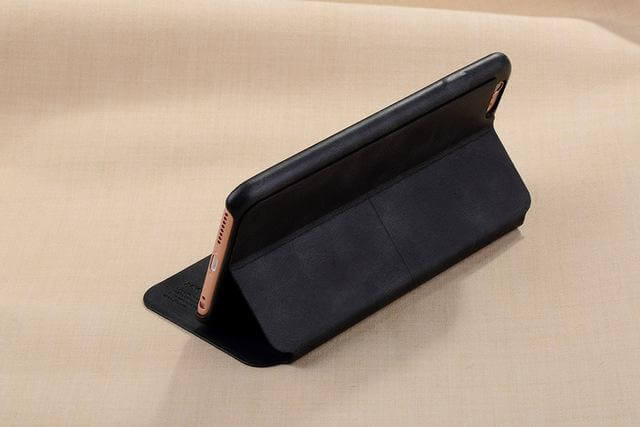 Luxury Cowboy Ultra Thin Nostalgia PU Leather Flip Phone Case For iphone Models - Image 3