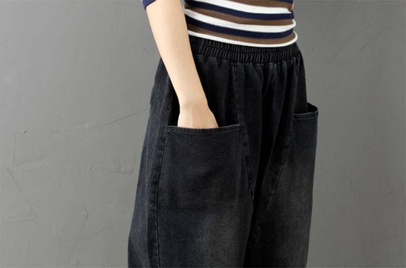 Harem Fried Chicken Trousers Elastic Pants - Image 2