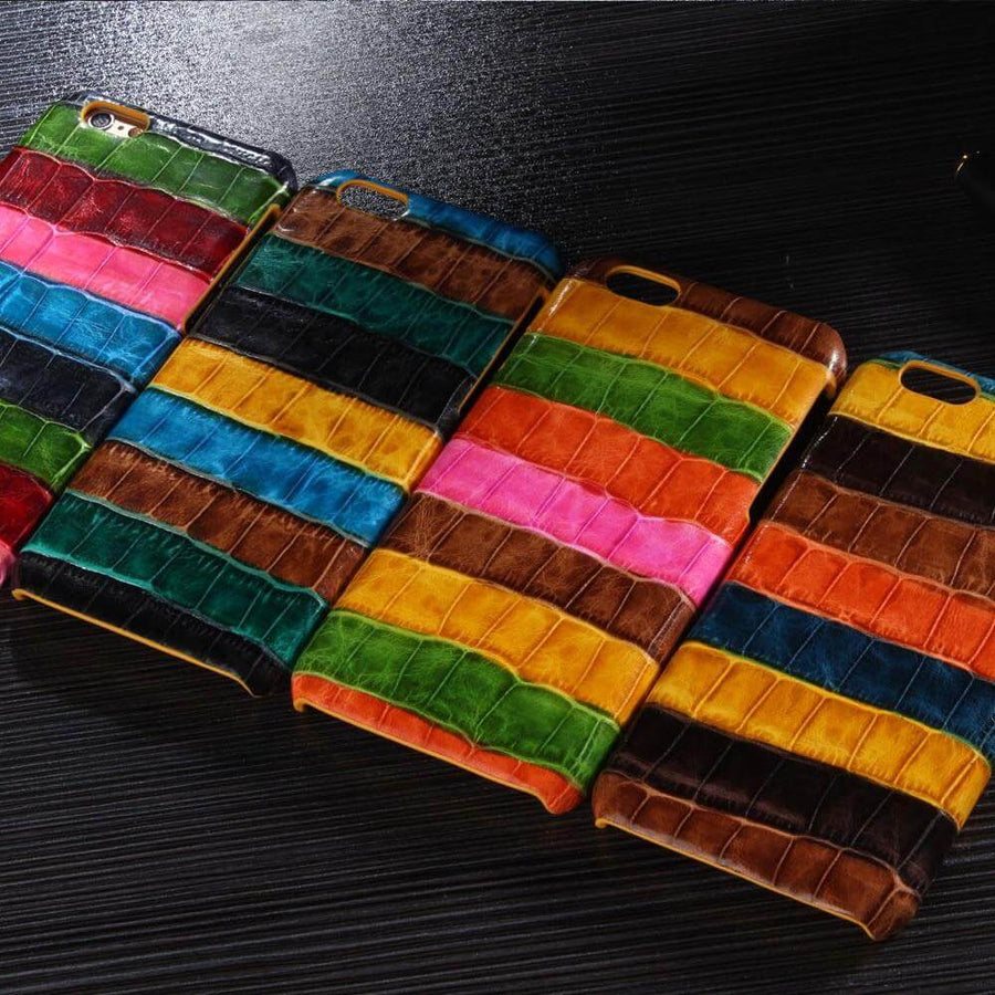 Luxury Real Genuine Leather Case For iPhone Models - Image 3