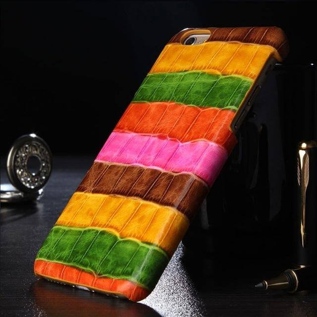 Luxury Real Genuine Leather Case For iPhone Models - Image 6