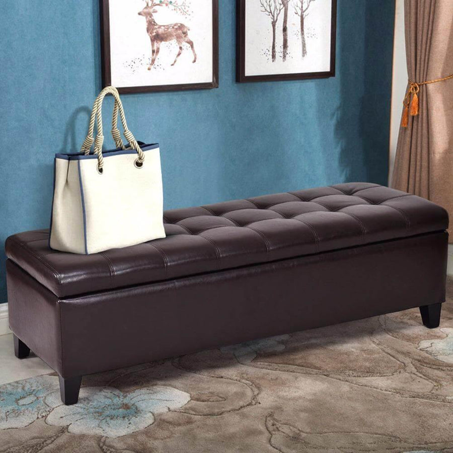 Modern Ottoman Bench Storage - Image 6