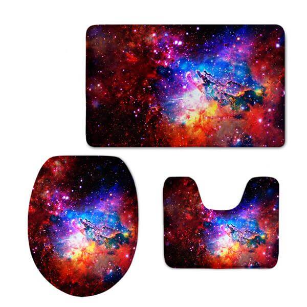 Bathroom Galaxy Stars Pads - Image 1
