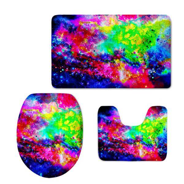 Bathroom Galaxy Stars Pads - Image 4