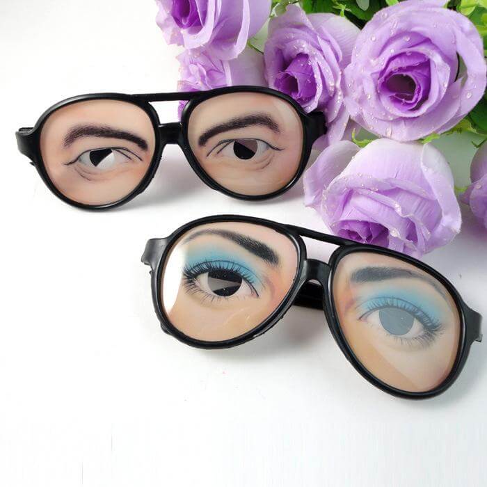 Tricky Glasses With Fake Eyes - Image 0