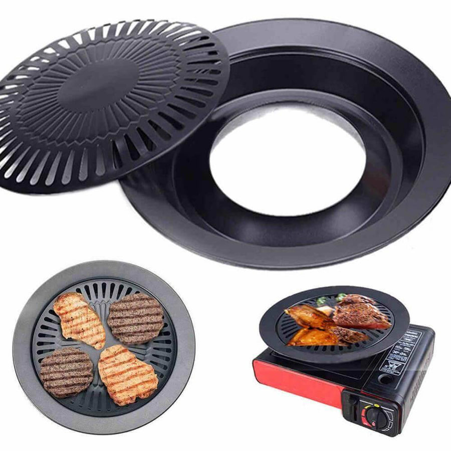 European Outdoor Smokeless Non-Stick Gas Barbecue Grill Tool - Image 1