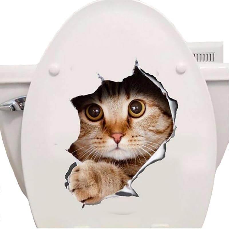 3D Pet Wall and Bathroom Stickers - Image 0
