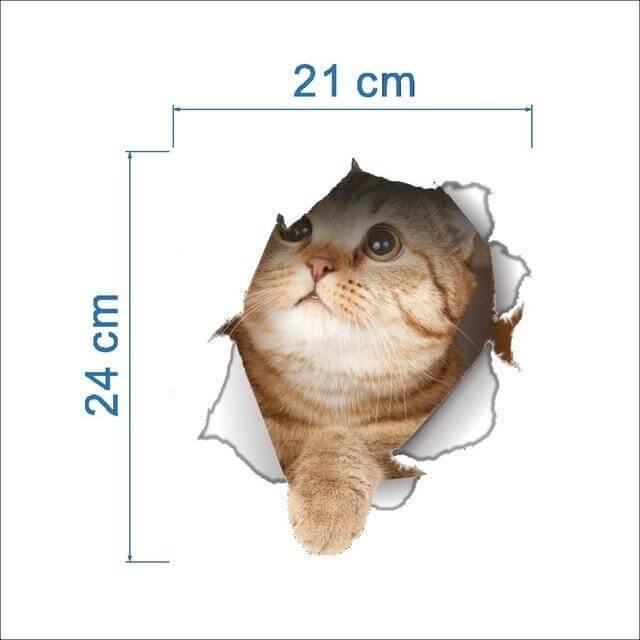 3D Pet Wall and Bathroom Stickers - Image 19