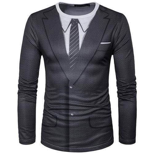 3D Suit T-Shirt - Image 6
