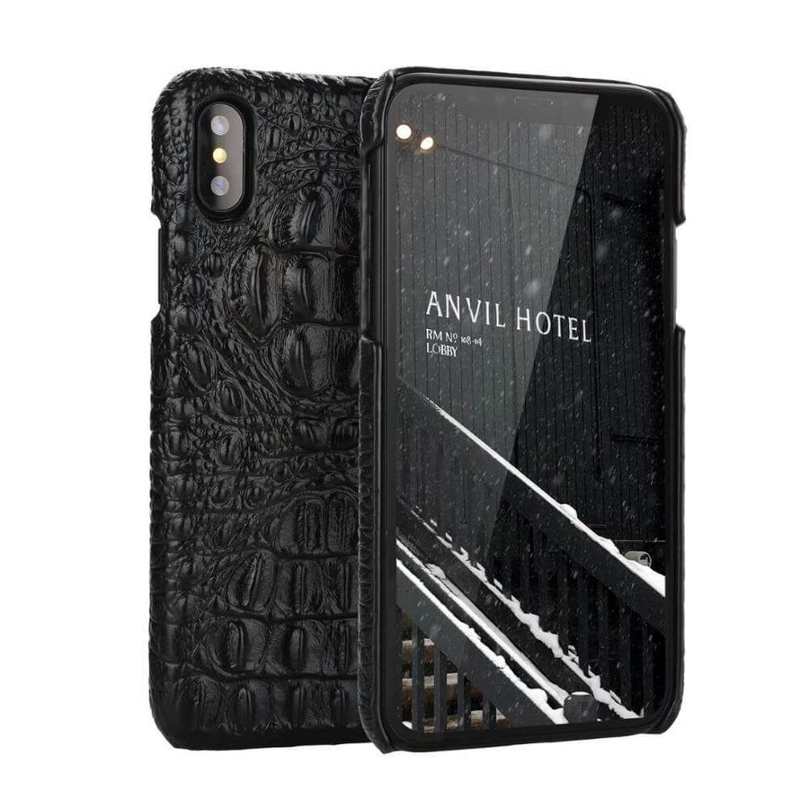 3D Crocodile genuine Leather Iphone Cases - Image 2