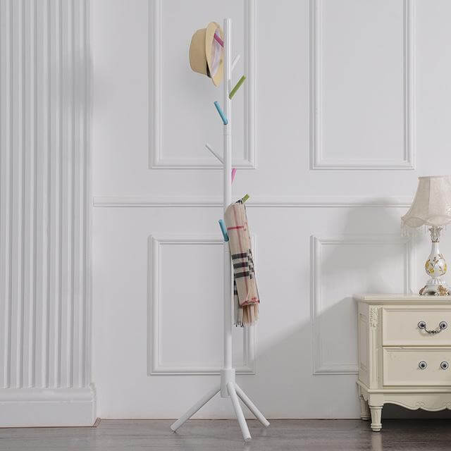8 Hooks Modern Colorful Coat Hanger - Image 1