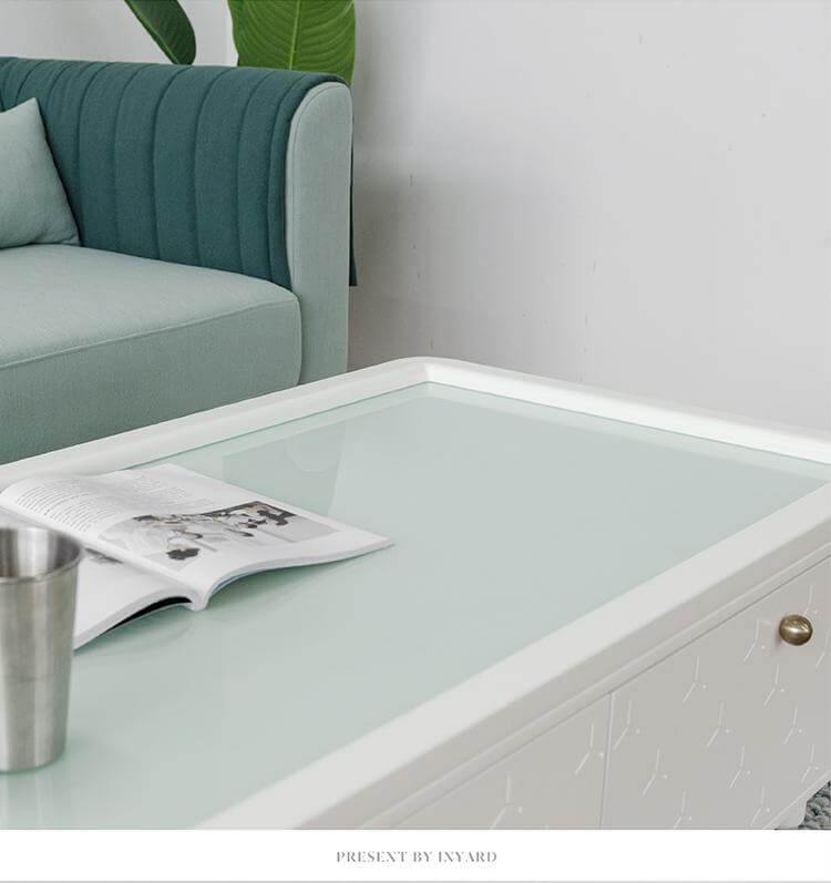 Living Room Angle tea multi-function Storage Table - Image 1
