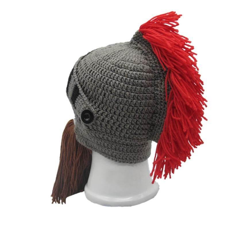 Roman Knight Style Hat with Helmet Hat - Image 4