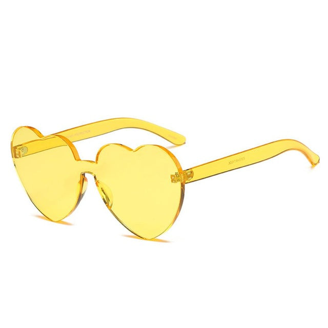 Love Heart Shape Sunglasses - Image 2