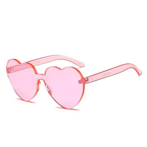 Love Heart Shape Sunglasses - Image 5