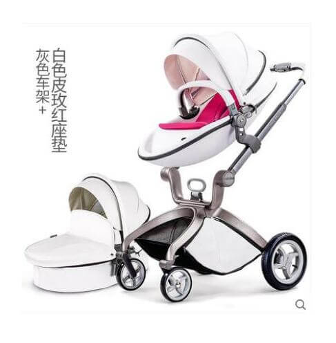 Luxury Baby Stroller High Land-Scape Baby Stroller 3 in 1 Fashion Pram European Carriage - Image 5