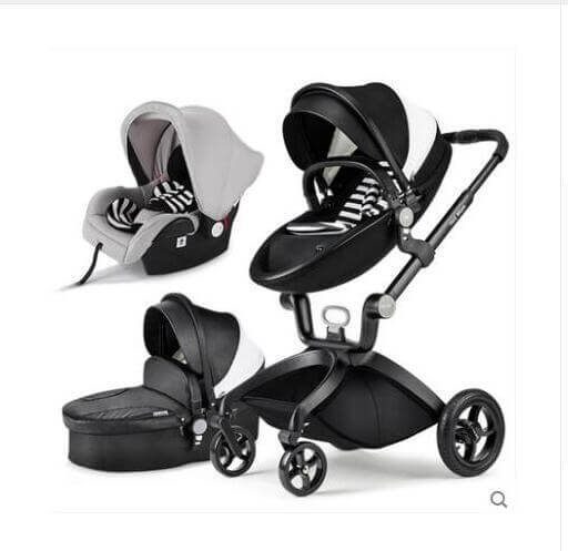 Luxury Baby Stroller High Land-Scape Baby Stroller 3 in 1 Fashion Pram European Carriage - Image 8