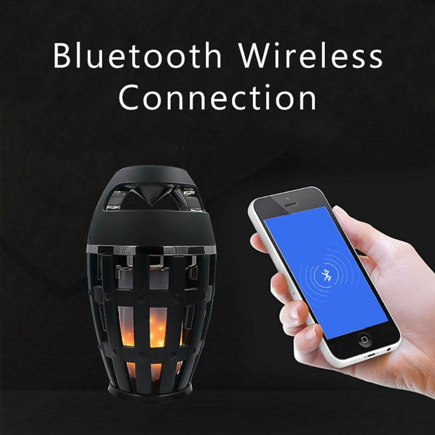 Flame Atmosphere Lamp Light with Bluetooth Speaker - Image 2