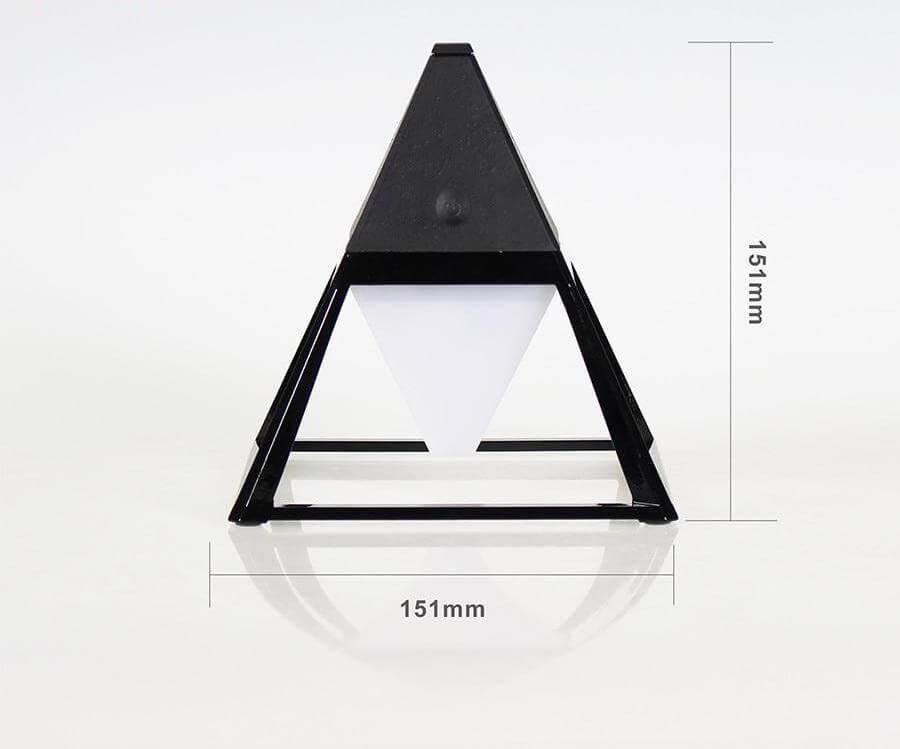 Pyramid Modern Touch Bedroom Lamp Decor - Image 4