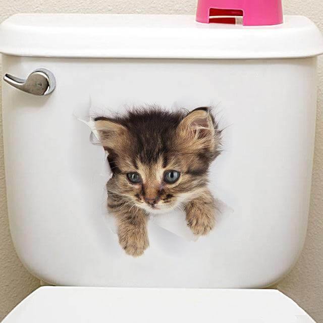 3D Pet Wall and Bathroom Stickers - Image 25
