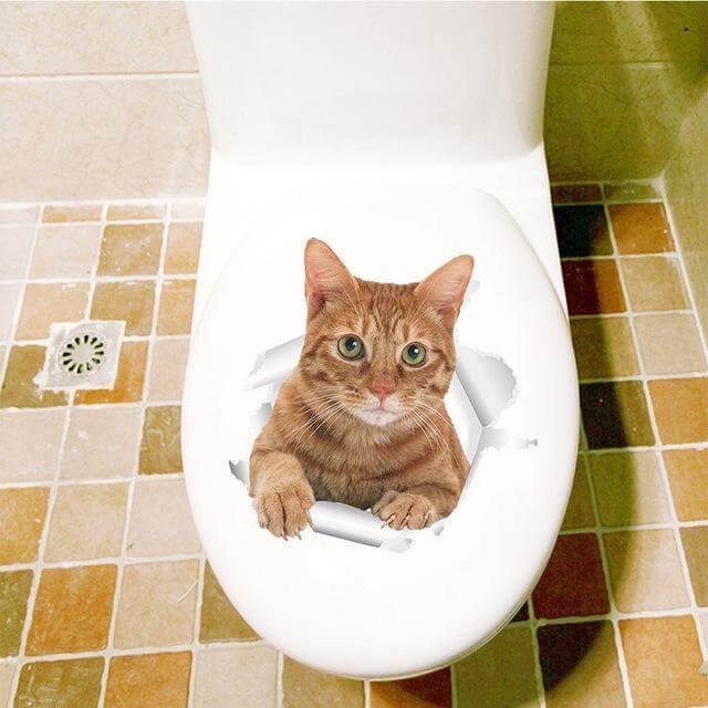 3D Pet Wall and Bathroom Stickers - Image 3