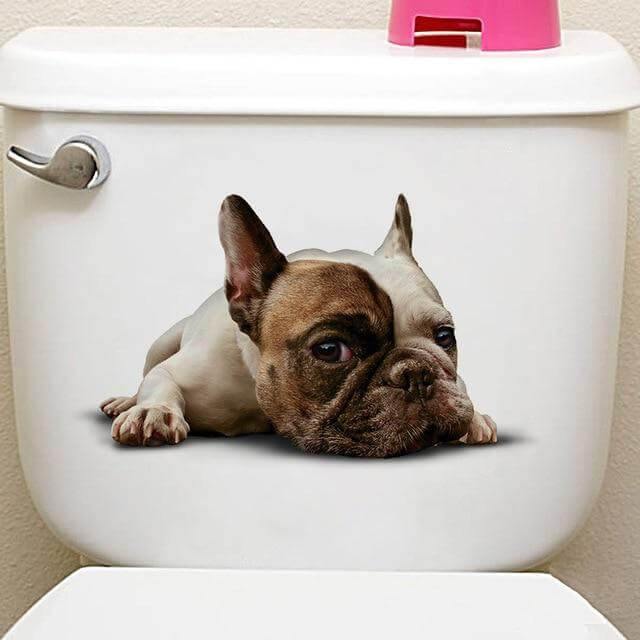 3D Pet Wall and Bathroom Stickers - Image 2