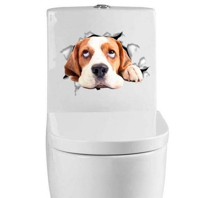3D Pet Wall and Bathroom Stickers - Image 11