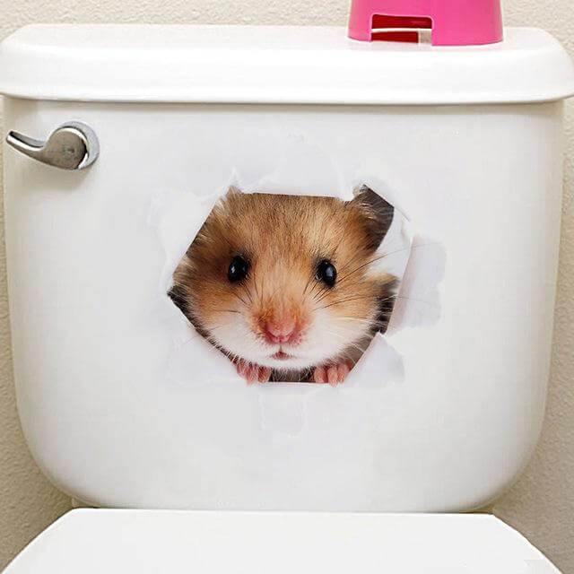 3D Pet Wall and Bathroom Stickers - Image 7