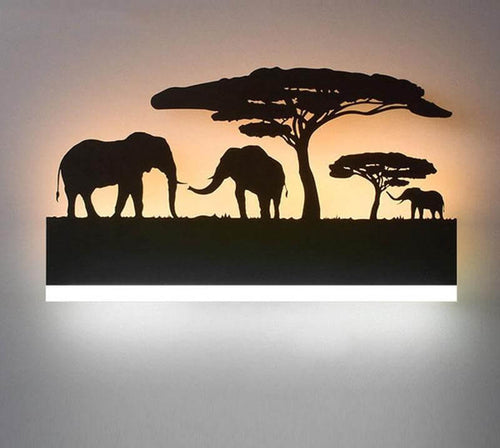 Black Acrylic Creative Modern Led Wall Lights - Image 0