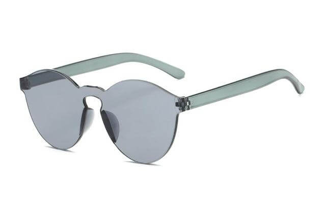 Round Mirror Sunglasses - Image 2