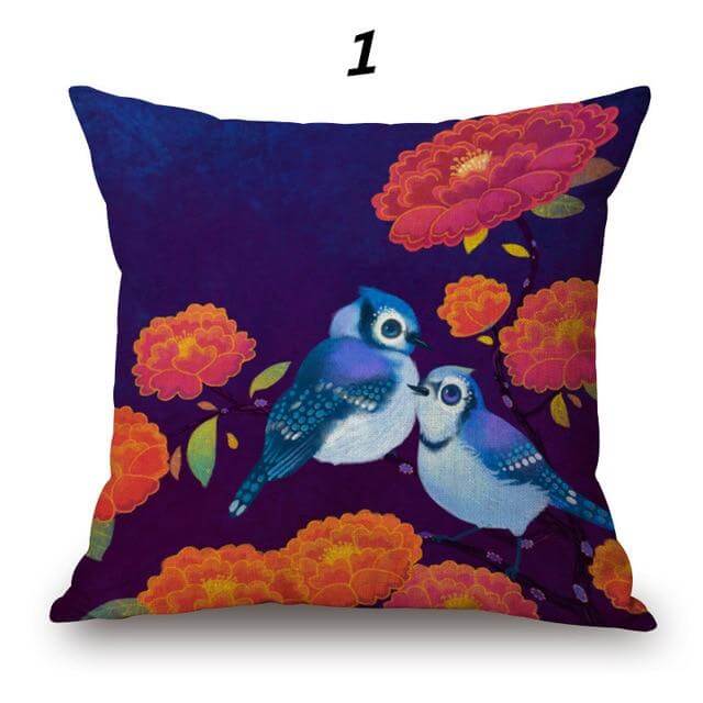 Luxury Flower Vase Cushion Cover Pillowcase - Image 5