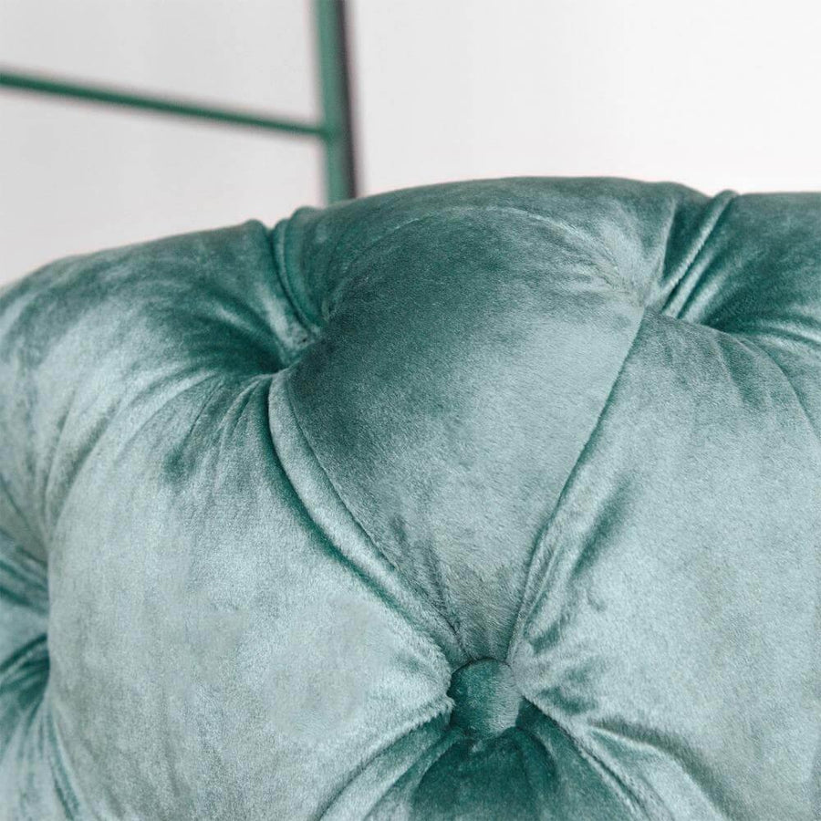 Modern Velvet Ottoman footstool - Image 3