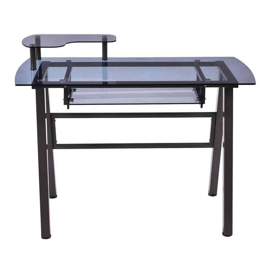 Modern Home/Office Workstation Metal Frame with Printer Shelf Table - Image 1